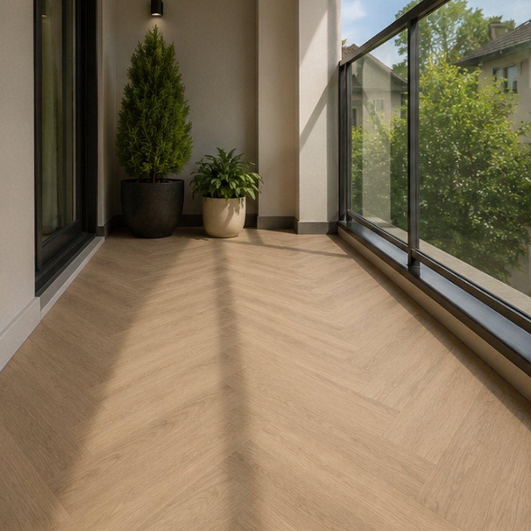 Lagoon Sand Oak Herringbone (5+1) mm image 3