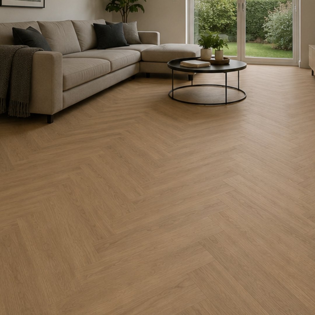 Lagoon Sand Oak Herringbone (5+1) mm image 4