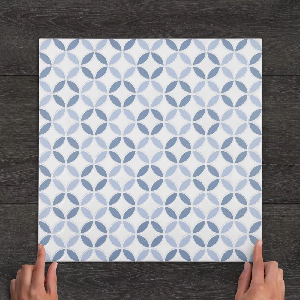 Stella Night Matt Porcelain Tile 25x25cm