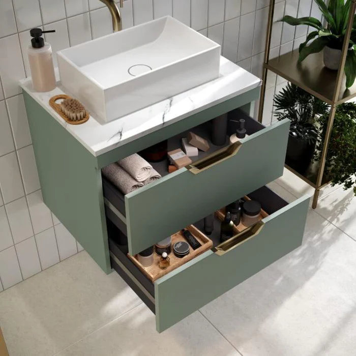 Vicenza 600mm 2 Drawer Unit & Counter Top
