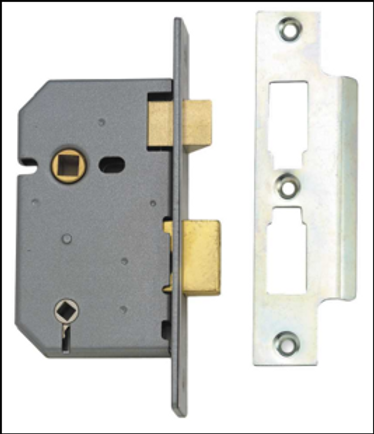 Union Bathroom Mortice Lock Case