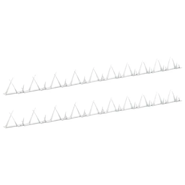 vidaXL Wall Spikes 2 pcs Steel 1 m