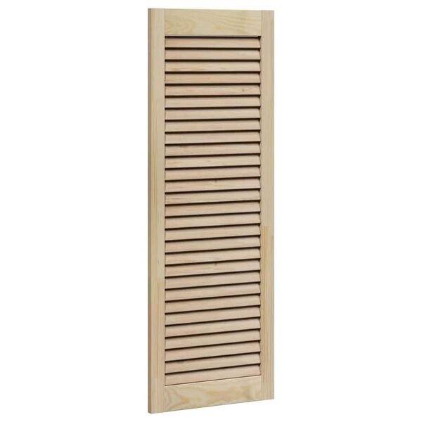 vidaXL Cabinet Doors 4 pcs Brown 110 x 39.5 x 2.1 cm Solid pine wood