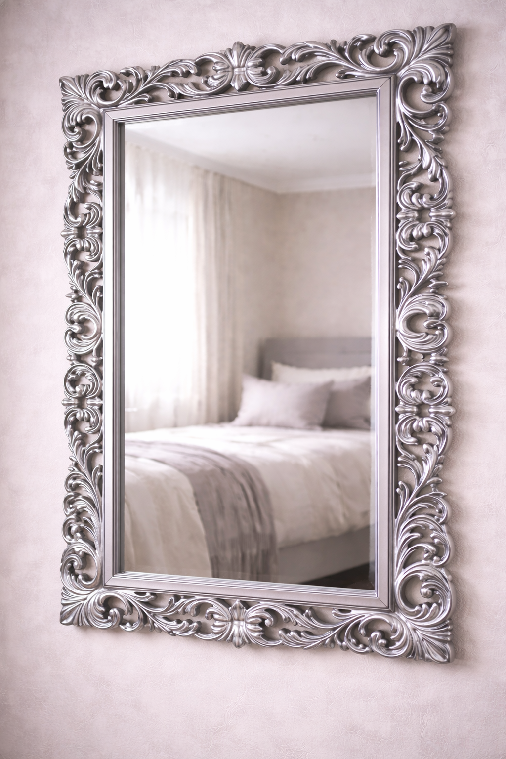 Classic Silver Baroque Mirror