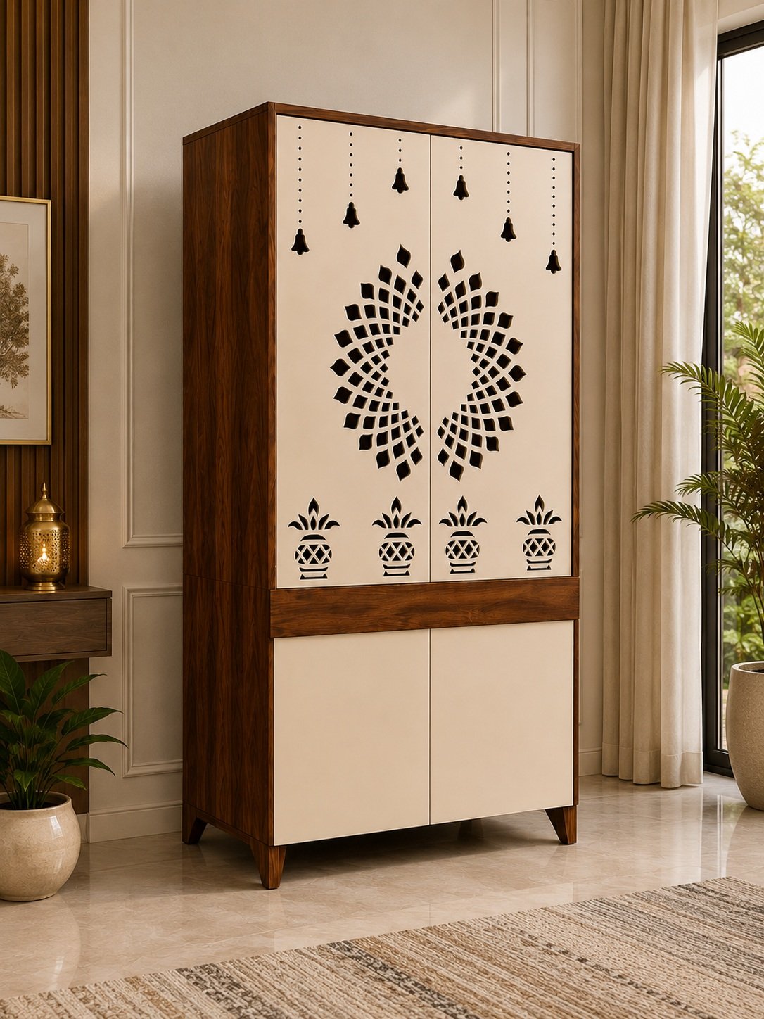 Elegant CNC Temple Unit