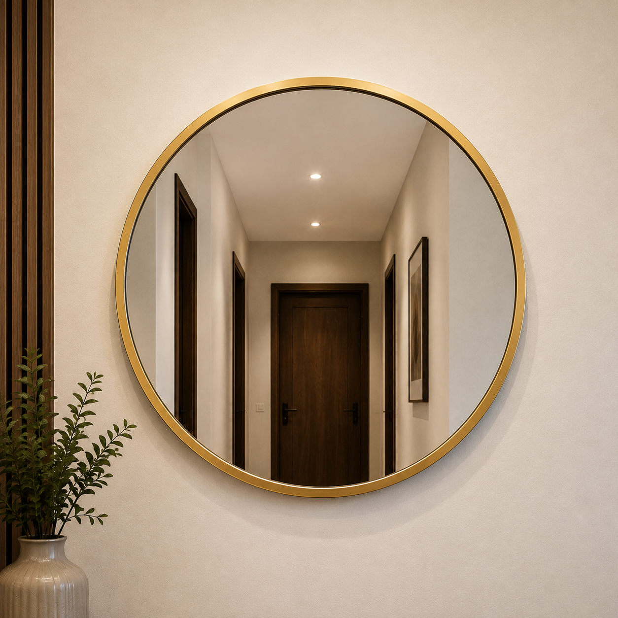 Luna Gold Mirror